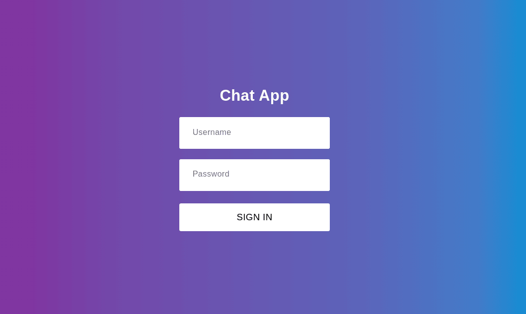 Project: Demo Chat App Powered By React